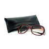 Red Frame/Brown Lens