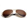 Gold Frame/Brown Lens