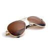 Gold Frame/Brown Lens