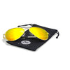 Gold Frame/Mirror Orange Lens