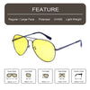 Gunmetal Frame/Night Vision Lens