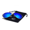 Silver Frame/Mirror Blue Lens
