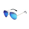 Silver Frame/Mirror Blue Lens