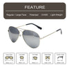 Silver Frame/Mirror Mercury Lens
