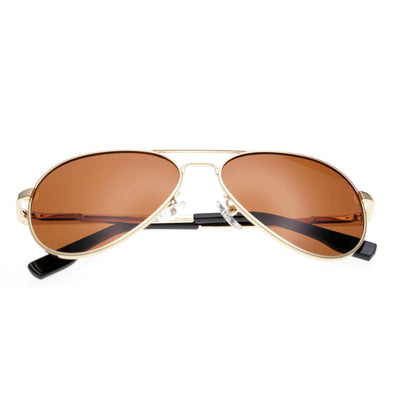 Gold Frame/Brown Lens