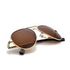Gold Frame/Brown Lens