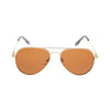 Gold Frame/Brown Lens
