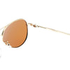 Gold Frame/Brown Lens