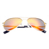 Gold Frame/Mirror Orange Lens