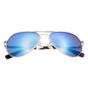 Silver Frame/Mirror Blue Lens