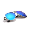 Silver Frame/Mirror Blue Lens