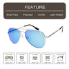 Silver Frame/Mirror Blue Lens