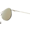 Silver Frame/Mirror Blue Lens