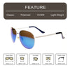 White Frame/Mirror Blue Lens