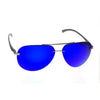 Gunmetal Frame/Mirror Blue Lens