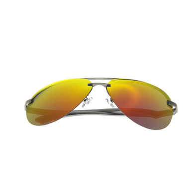 Gunmetal Frame/Mirror Orange Lens