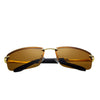 Gold Frame/Brown Lens