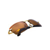 Gold Frame/Brown Lens
