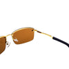 Gold Frame/Brown Lens