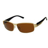 Gold Frame/Brown Lens