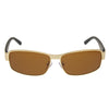 Gold Frame/Brown Lens