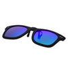 Matte Black/Mirror Blue Green