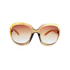 Champagne Frame/Brown Lens