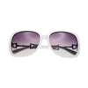 White Frame/Purple Lens