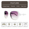 White Frame/Purple Lens