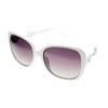White Frame/Purple Lens