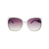 White Frame/Purple Lens