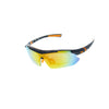 Black Orange Frame/Mirror Set Lens