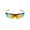 Black Orange Frame/Mirror Set Lens