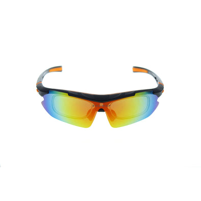 Black Orange Frame/Mirror Set Lens