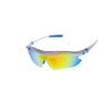 White Blue Frame/Mirror Set Lens
