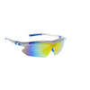 White Blue Frame/Mirror Set Lens