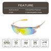 White Orange Frame/Mirror Set Lens