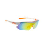 White Orange Frame/Mirror Set Lens
