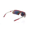 White Red Frame/Mirror Set Lens