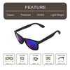 Black Frame/Mirror Blue Green Lens
