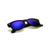 Black Frame/Mirror Navy Blue Lens