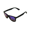 Black Frame/Mirror Navy Blue Lens