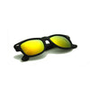 Black Frame/Mirror Orange Lens