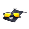 Black Frame/Mirror Orange Lens